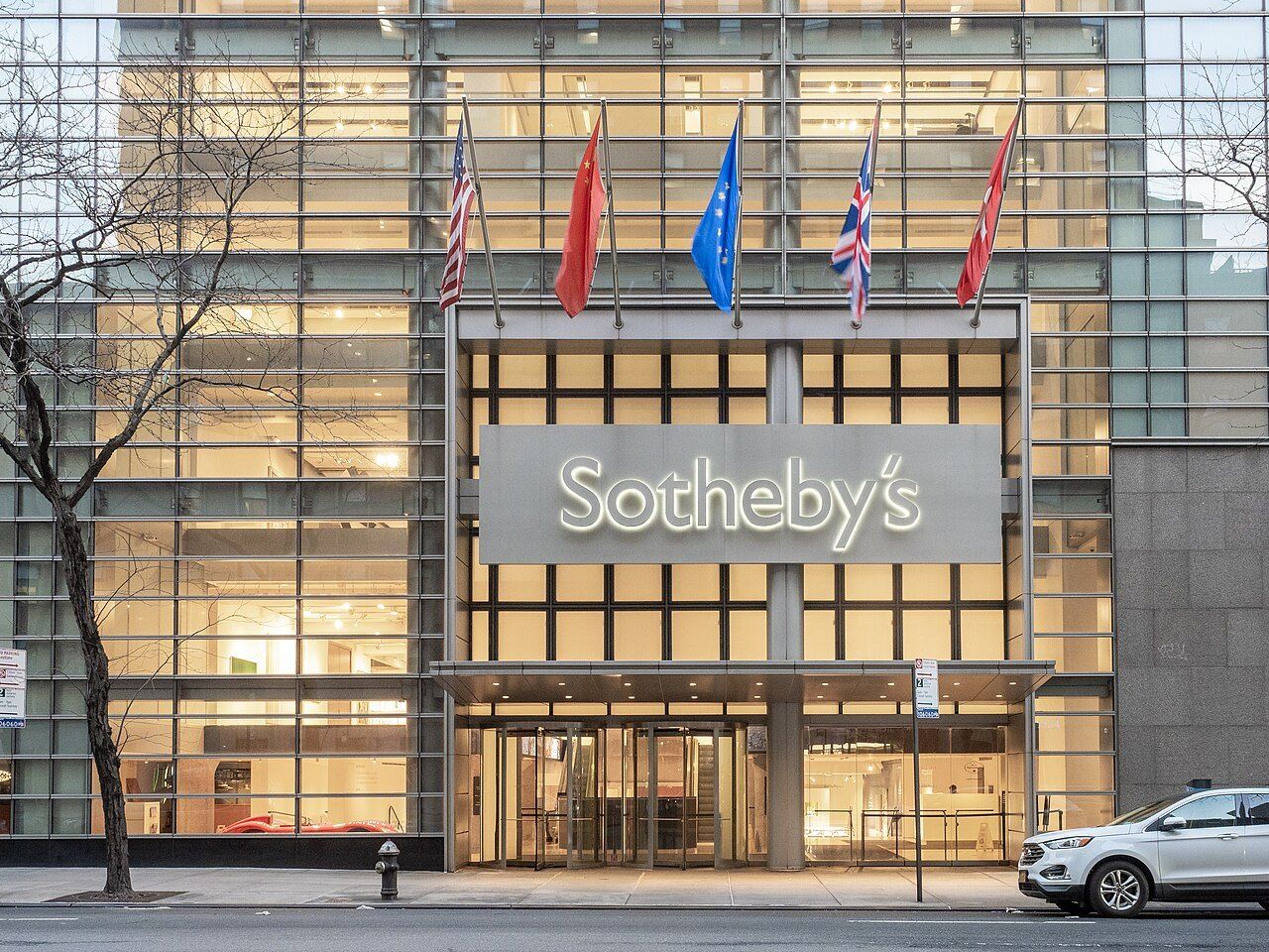 Sotheby's auction house headquarters